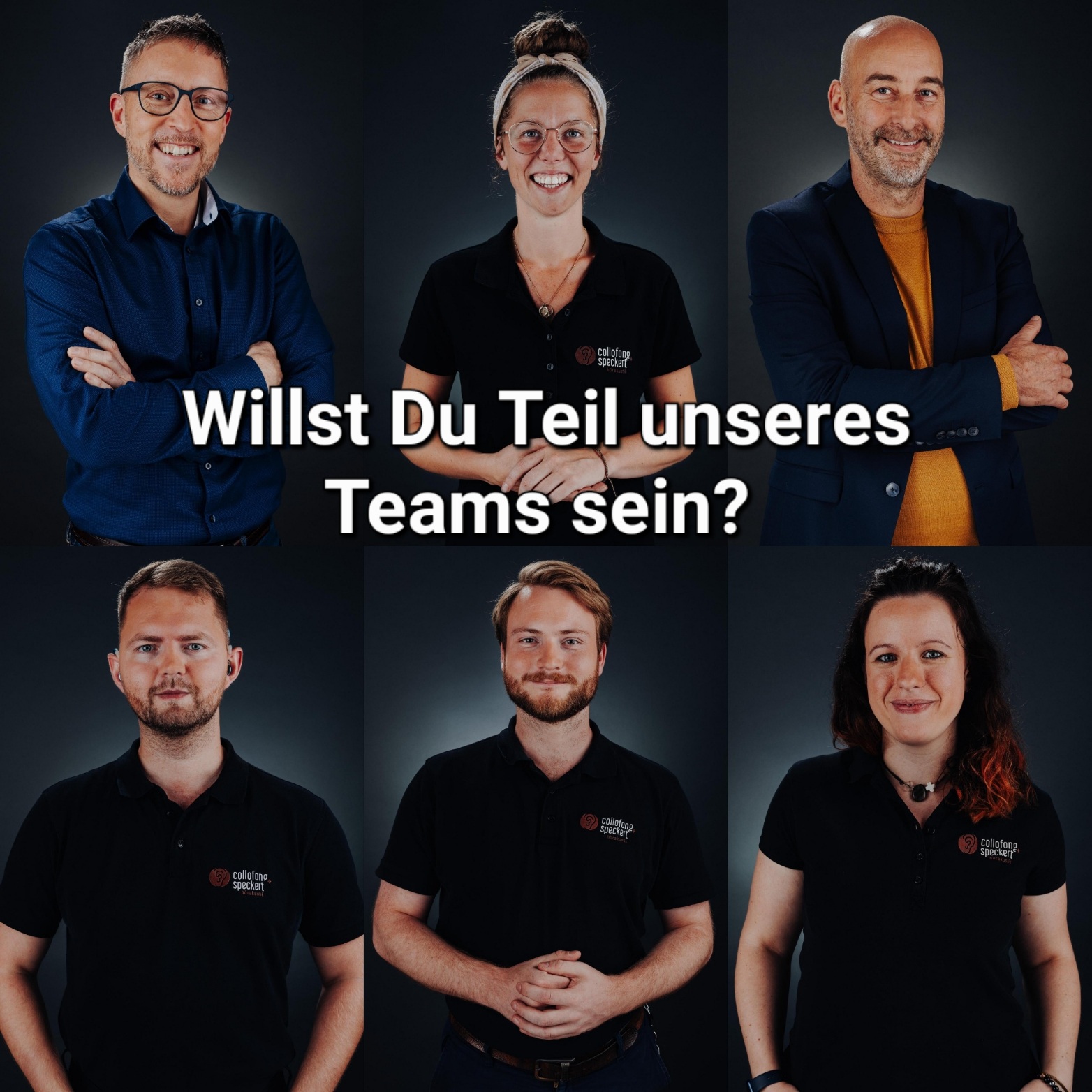 Willst Du Teil unseres Teams sein? Wir suchen Mitarbeiter bei Hörakustik Collofong & Speckert.